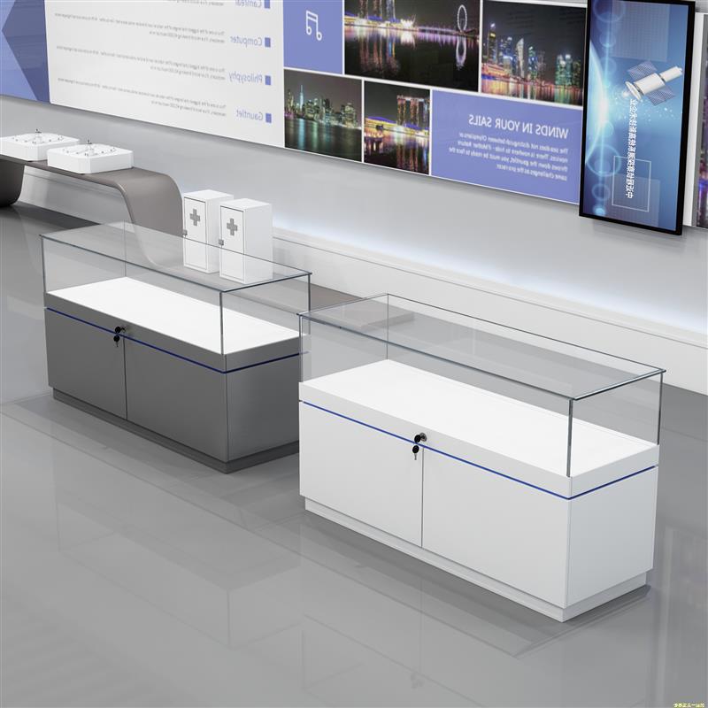 玻璃产品展示柜样品展览展柜博物馆古董陈列柜珠宝首饰展示柜台