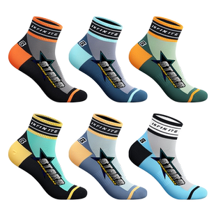 雷曼哲棉袜子男士中筒袜长袜春秋款抗菌防臭吸汗运动袜男生短袜潮