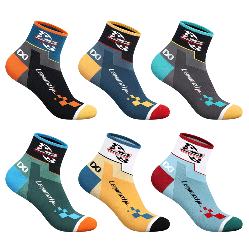 雷曼哲男中筒袜春秋防臭抗菌吸汗