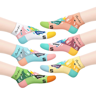 雷曼哲棉袜子女士短袜船袜抗菌防臭吸汗运动袜春夏款女短筒袜中筒