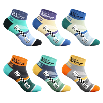 雷曼哲男士短袜春夏防臭吸汗抗菌