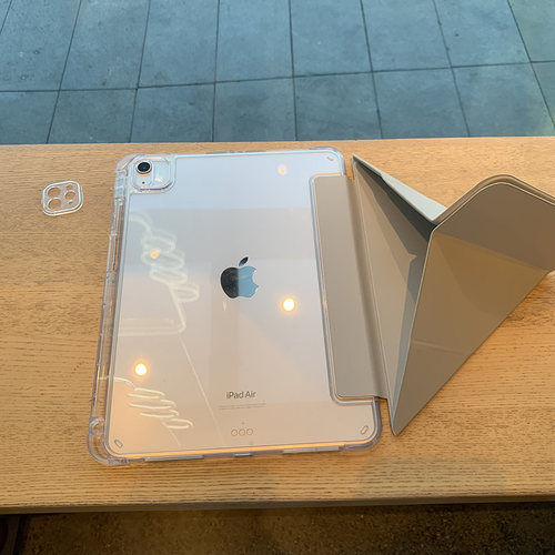 晴仁2026ipad保护套pro11壳air6旋ari7转5七磁8吸3八mini平板九电脑十带笔槽Y折12.9防弯适用苹果支点亚克力