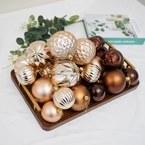 精美盒装圣诞球弘信美陈