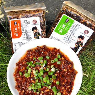 贵州土特产毕节陈二平姜蒜素辣椒豆豉素辣椒辣椒水蘸水 1袋*200克