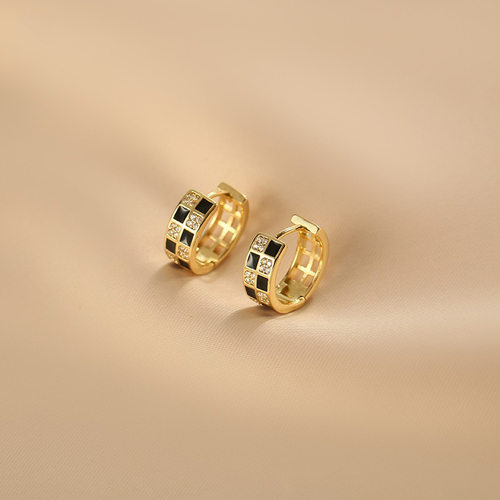 奥特莱斯清仓18K金镀棋盘