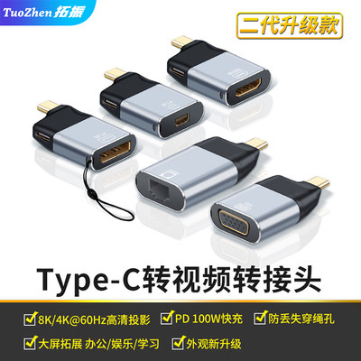 Type-c转换头hdmi网口转换器