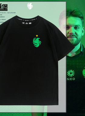 Falcons猎鹰战队csgo游戏电竞niko同款战队服T恤可定制短袖夏季男