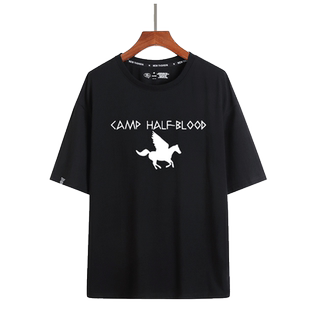 PercyJackson波西杰克逊神火之盗周边camphalfblood短袖T恤衣服