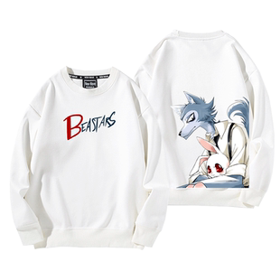 BEASTARS动物狂想曲动漫雷格西路易周边圆领卫衣春秋款男宽松加绒