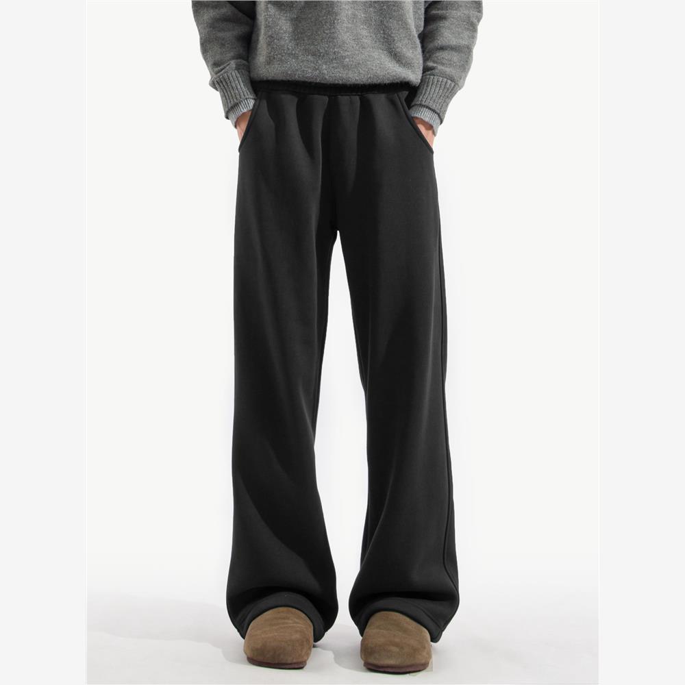 xhh秋季新款黑色卫裤男生