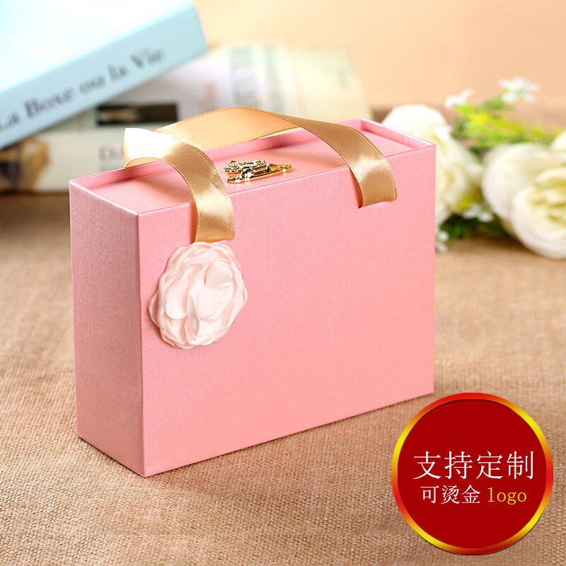 大方巾丝带披肩围巾礼品盒丝巾信封礼盒小号包装袋