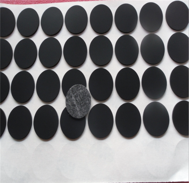 4.5-8*1.5mm 硅橡胶脚垫9448自带粘性胶纸缓冲片底座防滑垫圆形垫图片