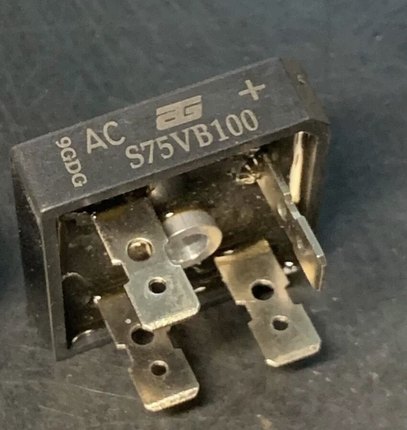 原装全新焊机整流桥S75VB100 大功率体积75A1000V 单相硅桥式