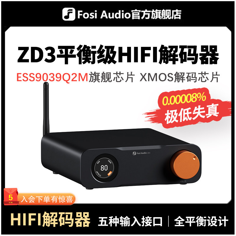 高性能多输入音频解码器