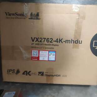 议价优派VX2762-4K显示器箱