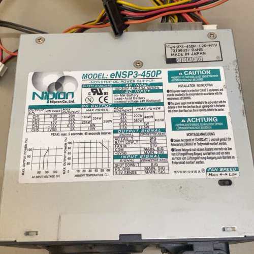 议价原装拆机Nipron工业电源eNSP-300P