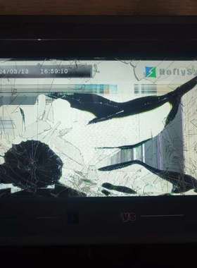 议价HOIIYSYS和利时触摸屏 HT8A01TE，屏破了，通电