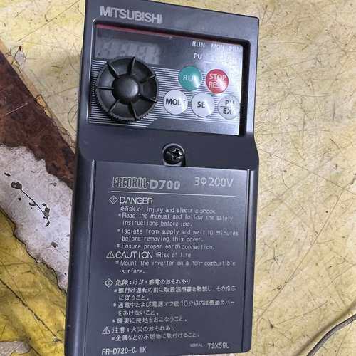 议价FR-D720-0.1K  拆机三菱变频器，实图，功能完好，