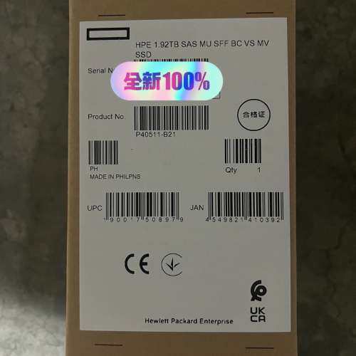 议价P40511-B21 HPE 1.92TB SAS 12G