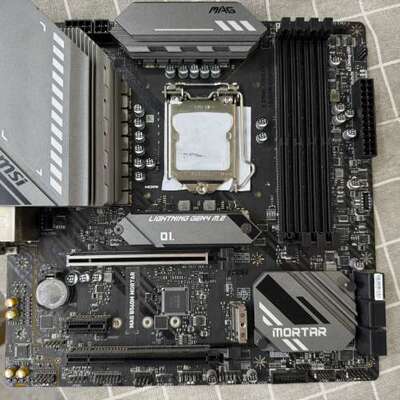 议价拆机微星B560M MORTAR 主板