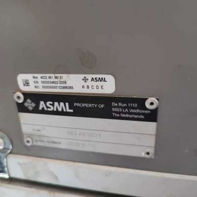 议价ASML阿斯麦设备，型号4022.451.56131