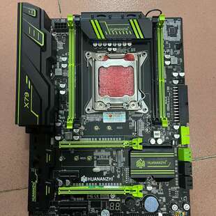 议价出片华南x79豪华大板 主板功能正常 成色如图 2021年1