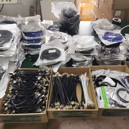 议价全新原装七类万兆双屏蔽网络跳线高速成品网络线SSTP无氧