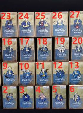 Fallout辐射4 辐射小子 全7款 第4代 摇头人偶Vault Boy公仔