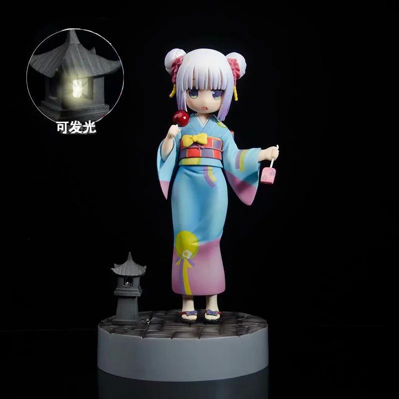 小林家的龙女仆 和服康娜 可发光康娜 龙娘 卡姆 盒装手办模型
