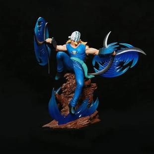 海贼王 基德海贼团 LX 皇副二把手 基拉 雕像 模型 摆件 盒装手办