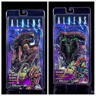 国产 NECA 战斗异形 异形虫 异形契约异形大战铁血战士周边手办