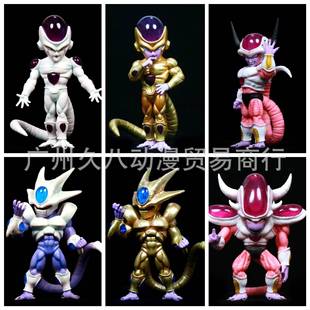 七龙珠 反派系列 黄金古拉 黄金弗利萨 Q版 手办公仔摆件模型