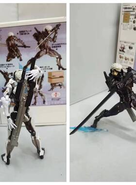 趣巧空间 动漫可动模型 合金装备崛起 复仇 雷电Raiden 手办模型