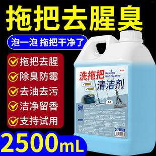 拖把清洁剂拖布清洗剂去污腥臭开荒异味家政拖地除臭保洁专用神器