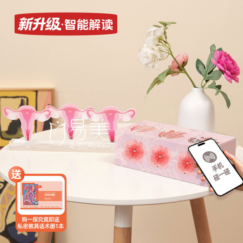 女性一探究竟灵魂通道子宫变迁模型指尖密境青春悄逝摆件沙龙布置