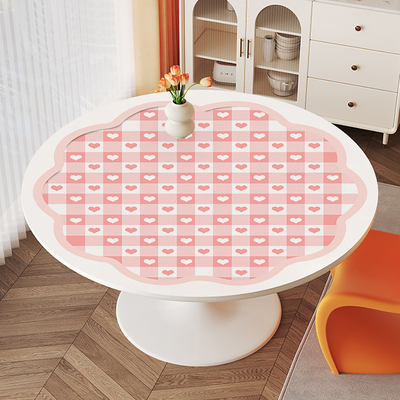 圆桌布茶几防水防油免洗圆形桌布