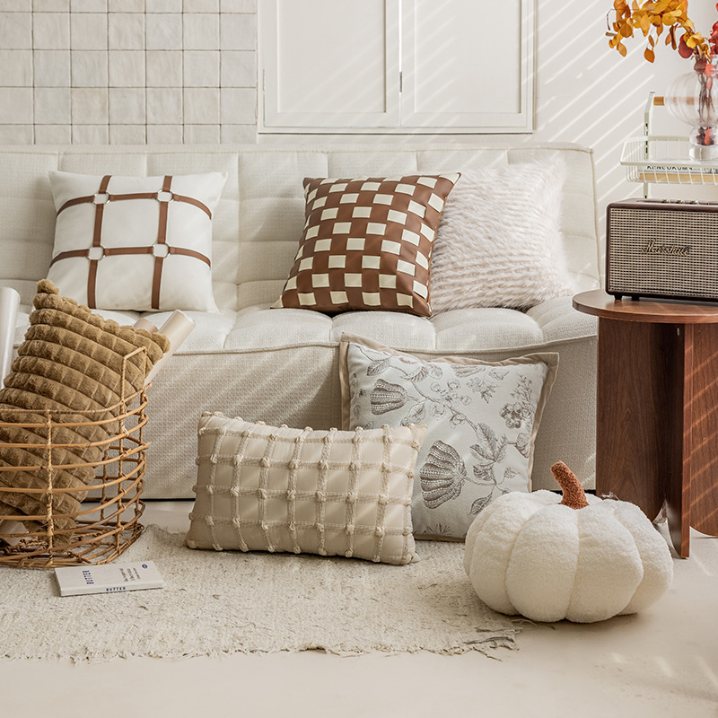 厅软装沙发靠样板间靠枕套