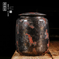 手工高純錫古法茶葉罐密封儲(chǔ)存罐