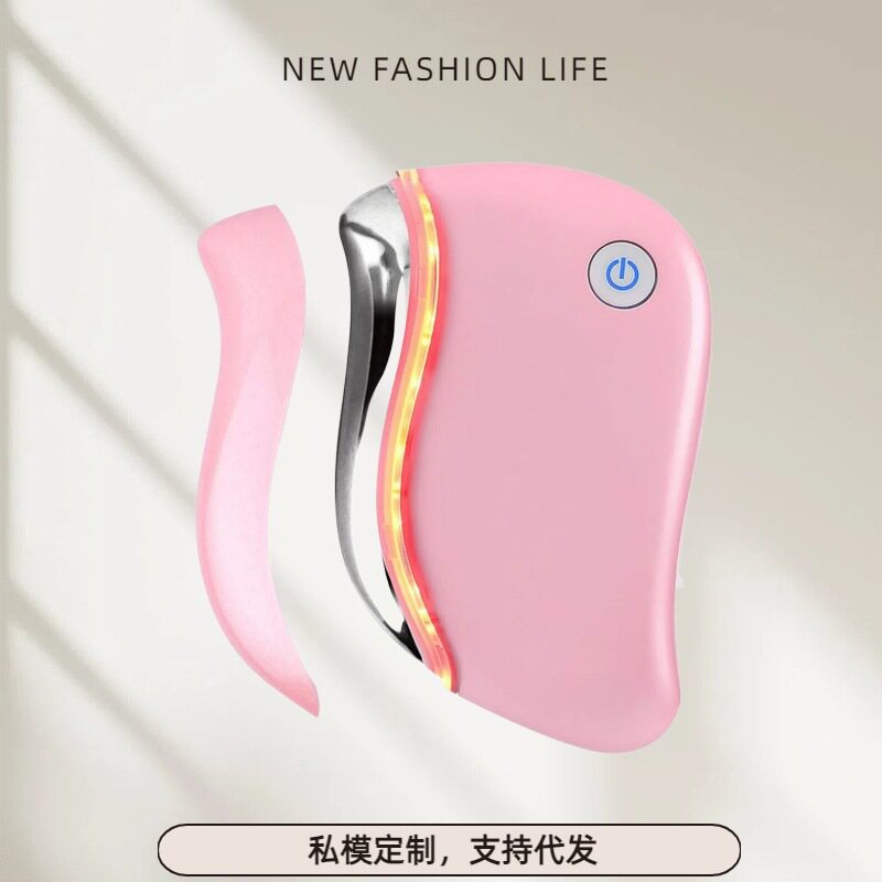 刮痧美容仪面部精华导入