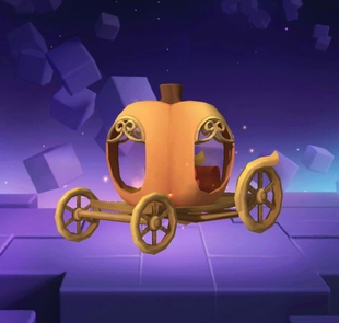 迷你世界坐骑一级魔法南瓜车5级皇家南瓜车升 标价10级精灵南瓜车