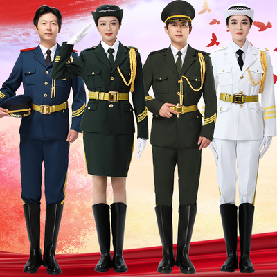 国旗班仪仗队服装国旗护卫队礼服