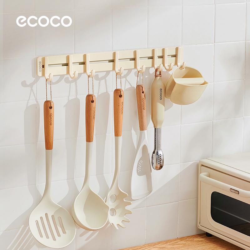 意可可厨房免打孔收纳排钩