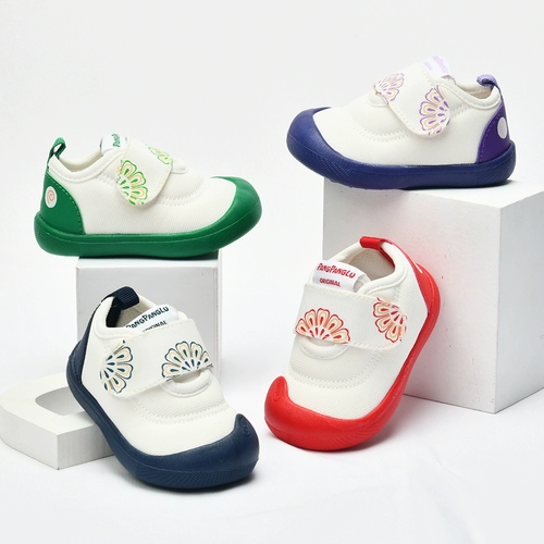 Детская демисезонная нескользящая дышащая обувь для раннего возраста для девочек, 1-3 лет, мягкая подошва