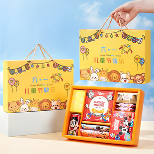 儿童生日伴手礼宝宝宴10十岁满月百天宴一周岁回礼幼儿园零食礼包