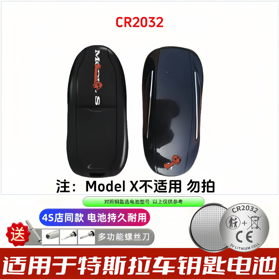 特斯拉Model3/Y遥控钥匙电池