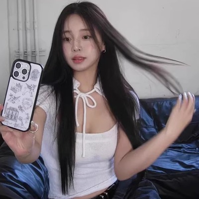 博主同款threetimes系带针织短袖