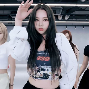 柳智敏同款Archivebold939抹胸背心短款长袖罩衫kpop运动裤休闲裤