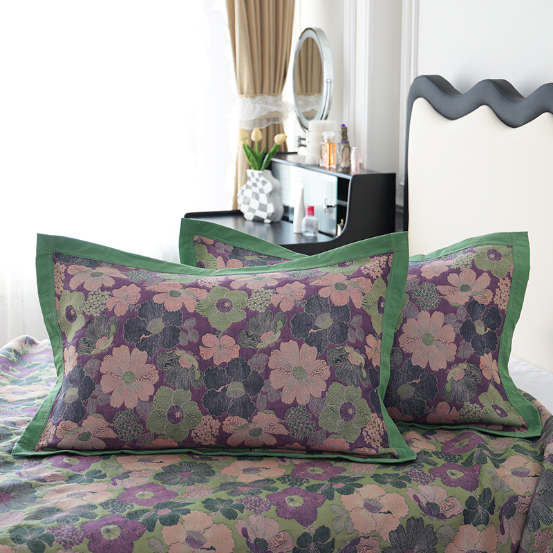 枕套一对全棉透气吸汗枕头套柔软