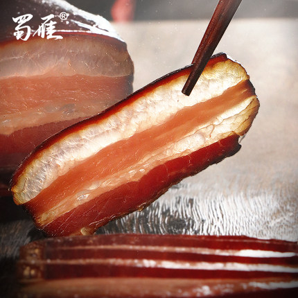 四川正宗腊肉特产农家自制烟熏老咸肉五花肉5斤装非湖南贵州腊肠