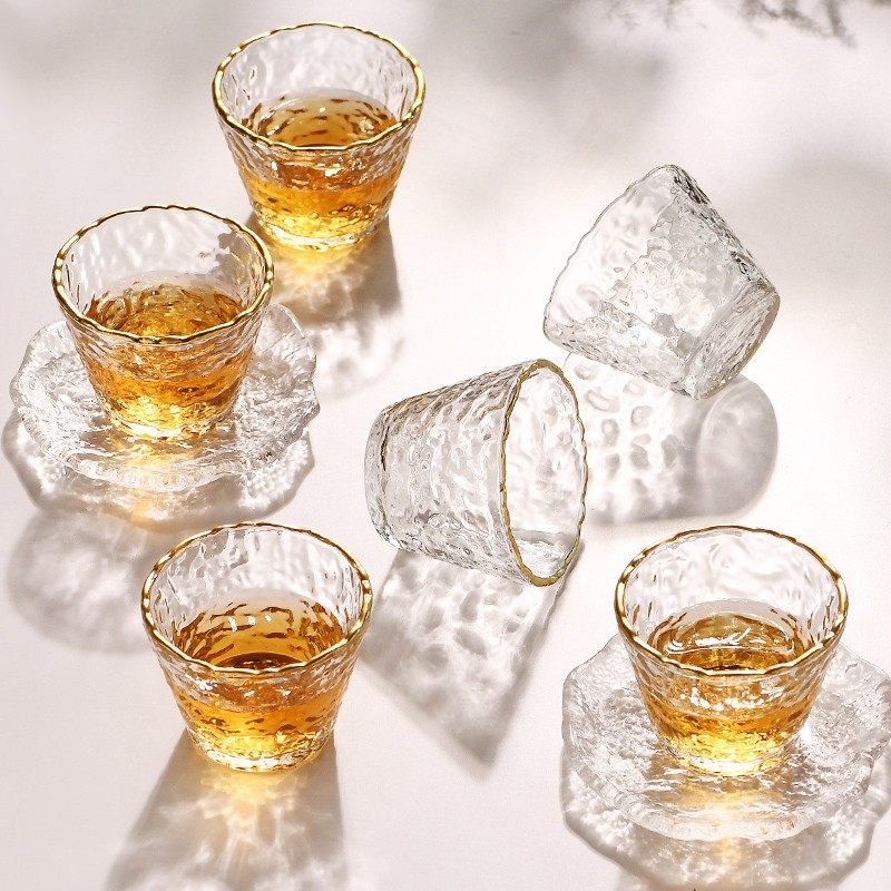 【活动专享】韩国酒杯小盏小酒杯玻璃高级感白酒杯家用米酒烧酒杯